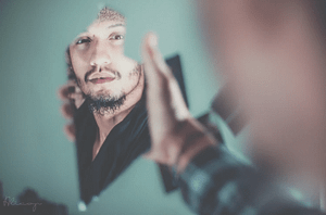 man in the mirror